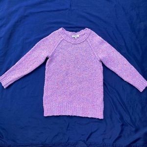 Lavender Madewell knit sweater